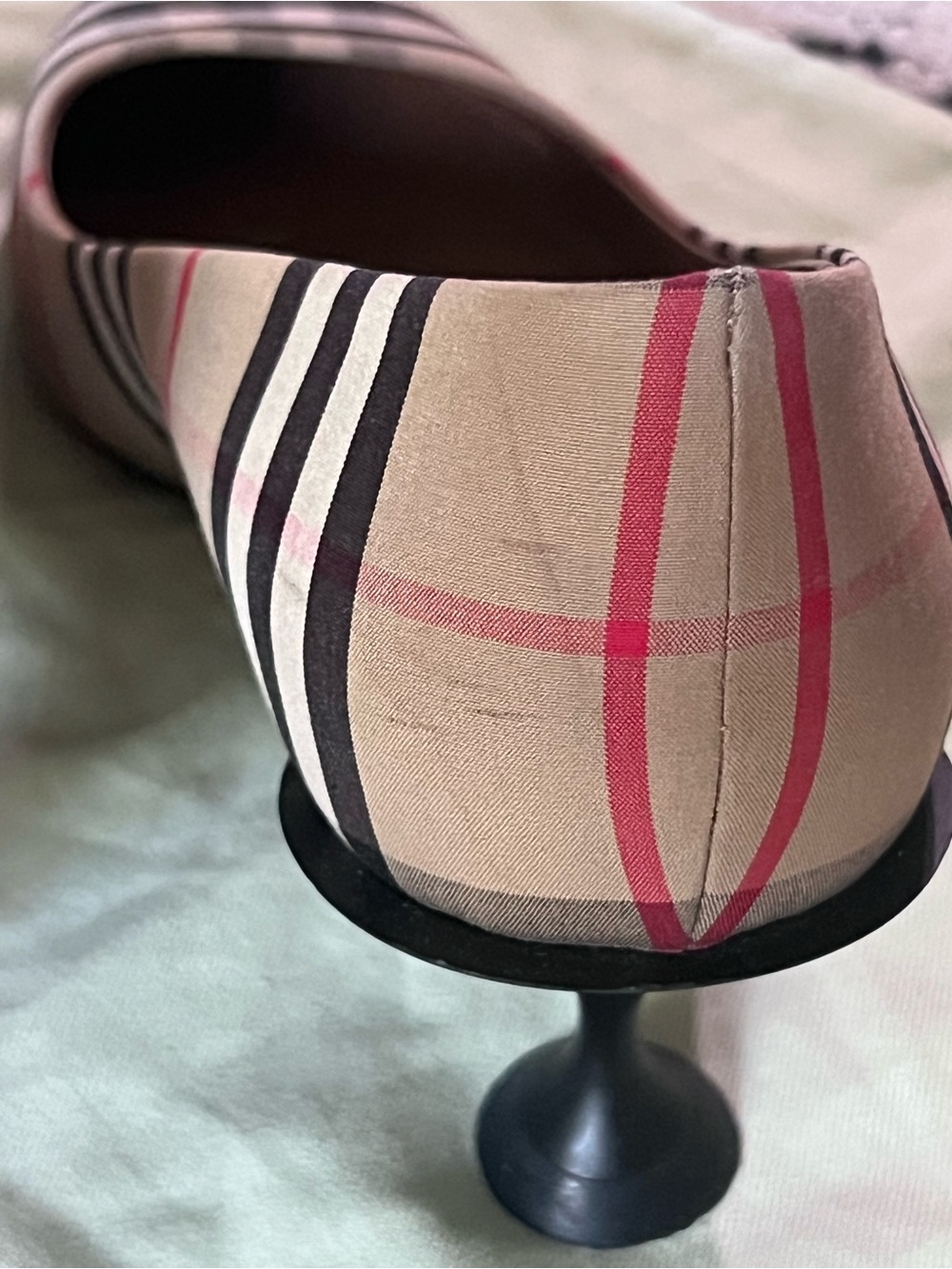 Burberry Vintage check cotton pumps - Picture 10 of 16
